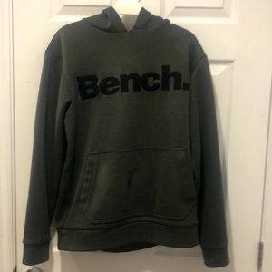 Gray colour bench hoodie